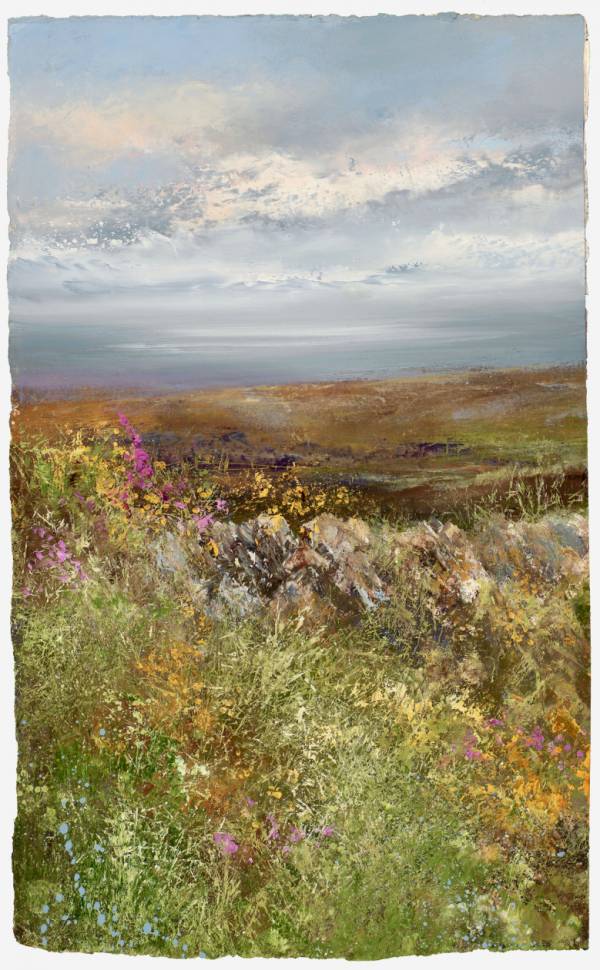 - Oil on Paper, Painting by Amanda Hoskin, measuring 33 x 20 cm (H x W) framed at 53 x 39 cm £675